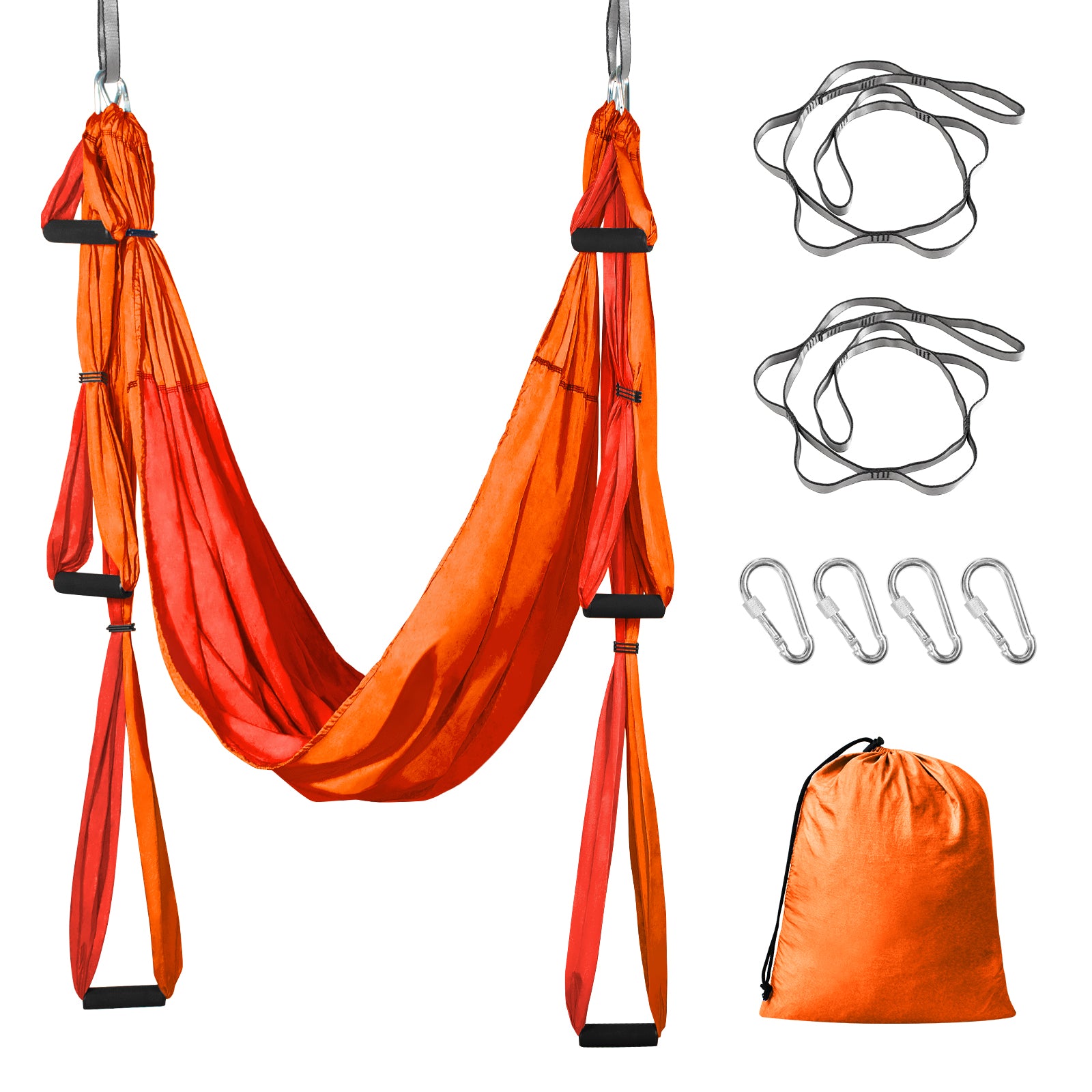 Kits de hamacas aéreas para yoga (Naranja)