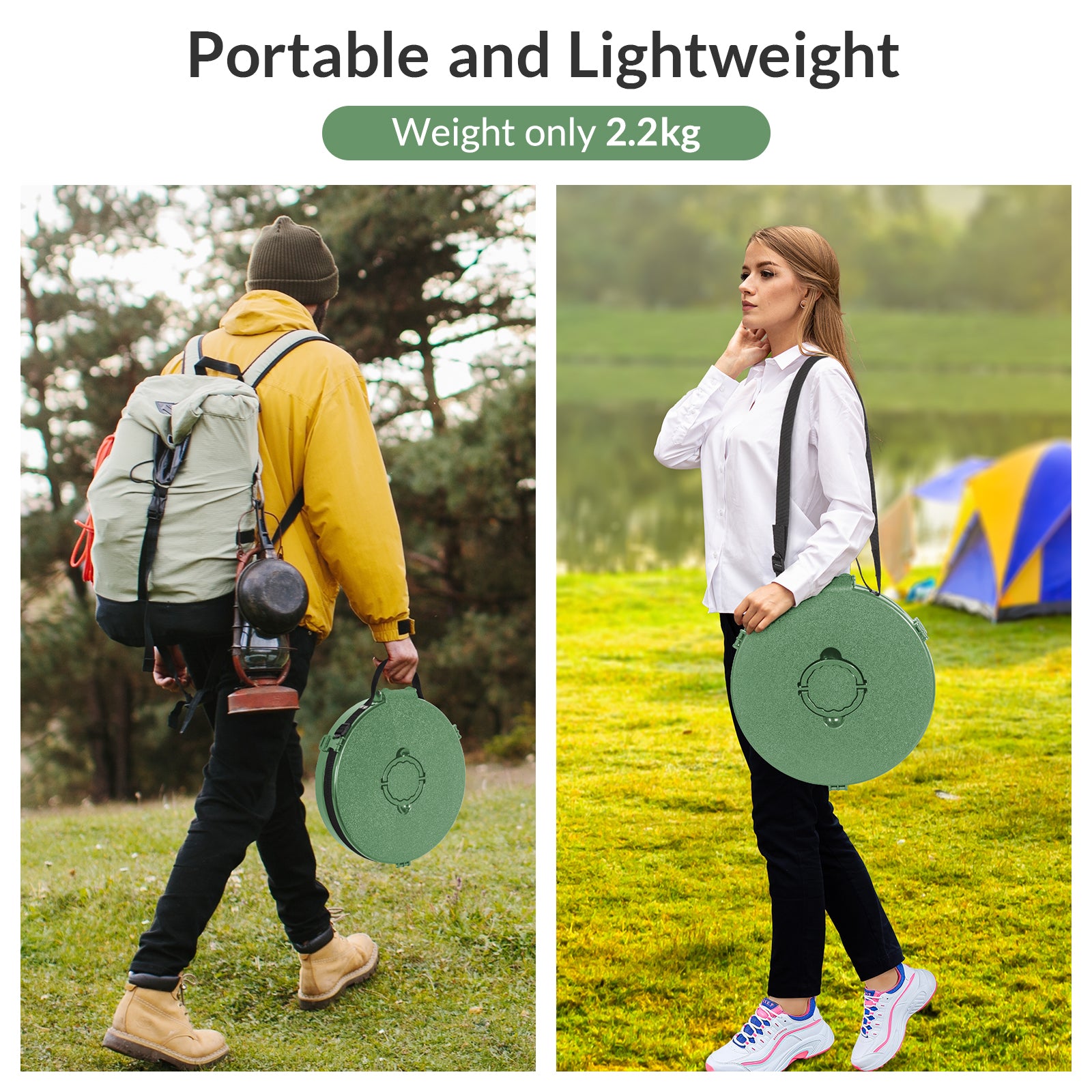 Leogreen-Portable-Camping-Toilet-Portable-Foldable-Lightweight-Hygiene-Hiking-Toilet-Toliet-for-Men-and-Women-for-Camping-Hiking-Excursions-Green