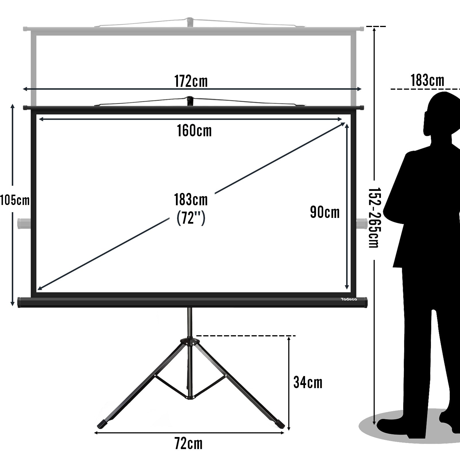 72-Inch-Floor-Standing-Projection-Screen-Foldable-Portable-Projector-Screen-with-Tripod-for-Indoor-or-Outdoor-Use-160-x-90-cm-16-9-Formats-HD-4K-3D-Black-72-Inch-Floor-Standing-Projection-Screen-Black