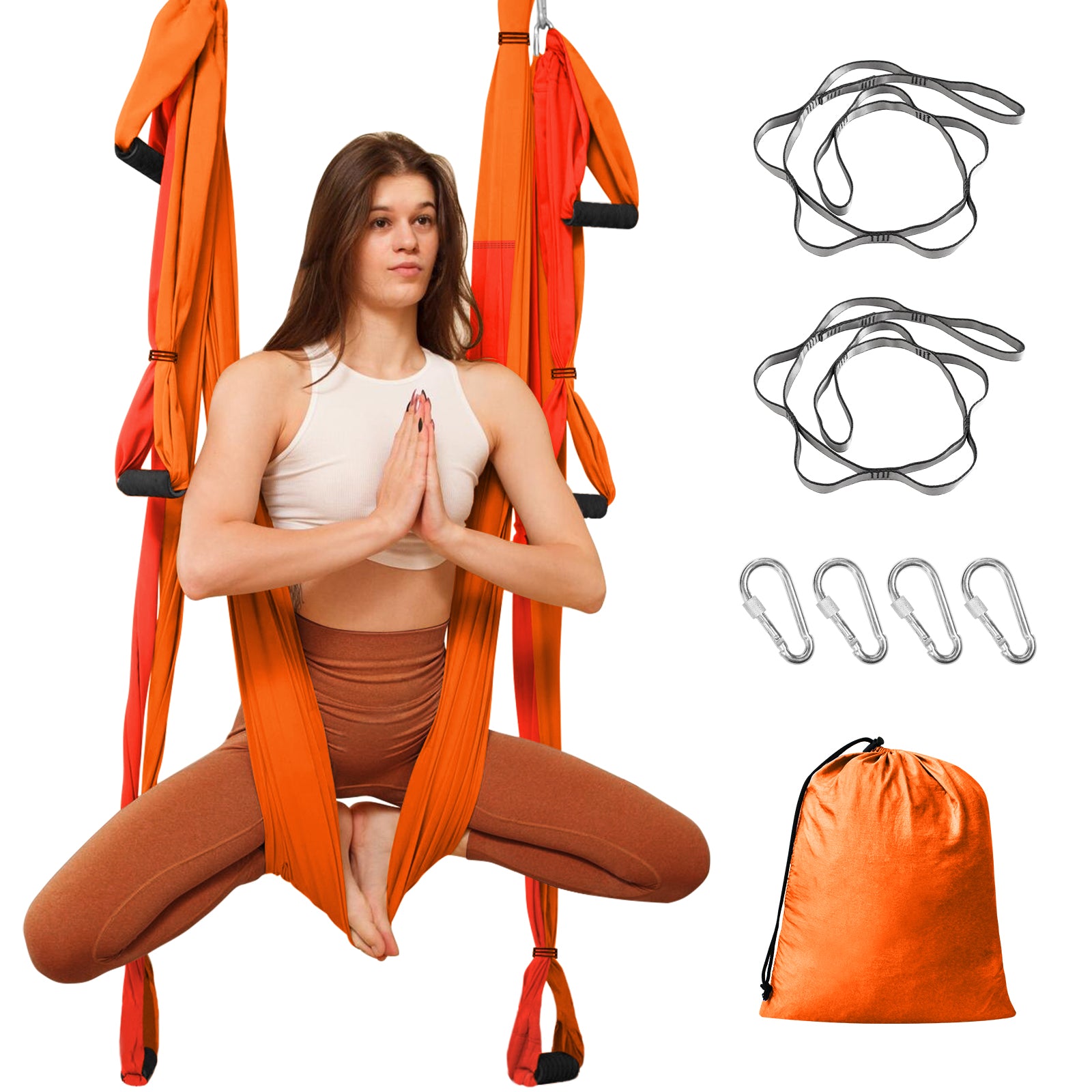 Anti-Gravity-Yoga-Hammock-Swing-with-Garland-Extension-Aerial-Yoga-Hammock-Yoga-Swing-Set-Orange-Red-1-2-Meter-Garland-Size-250-x-150-cm-98-x-59-Inch-Anti-Gravity-Yoga-Hammock-Swing-anti-gravity-yoga-hammock-orange-red