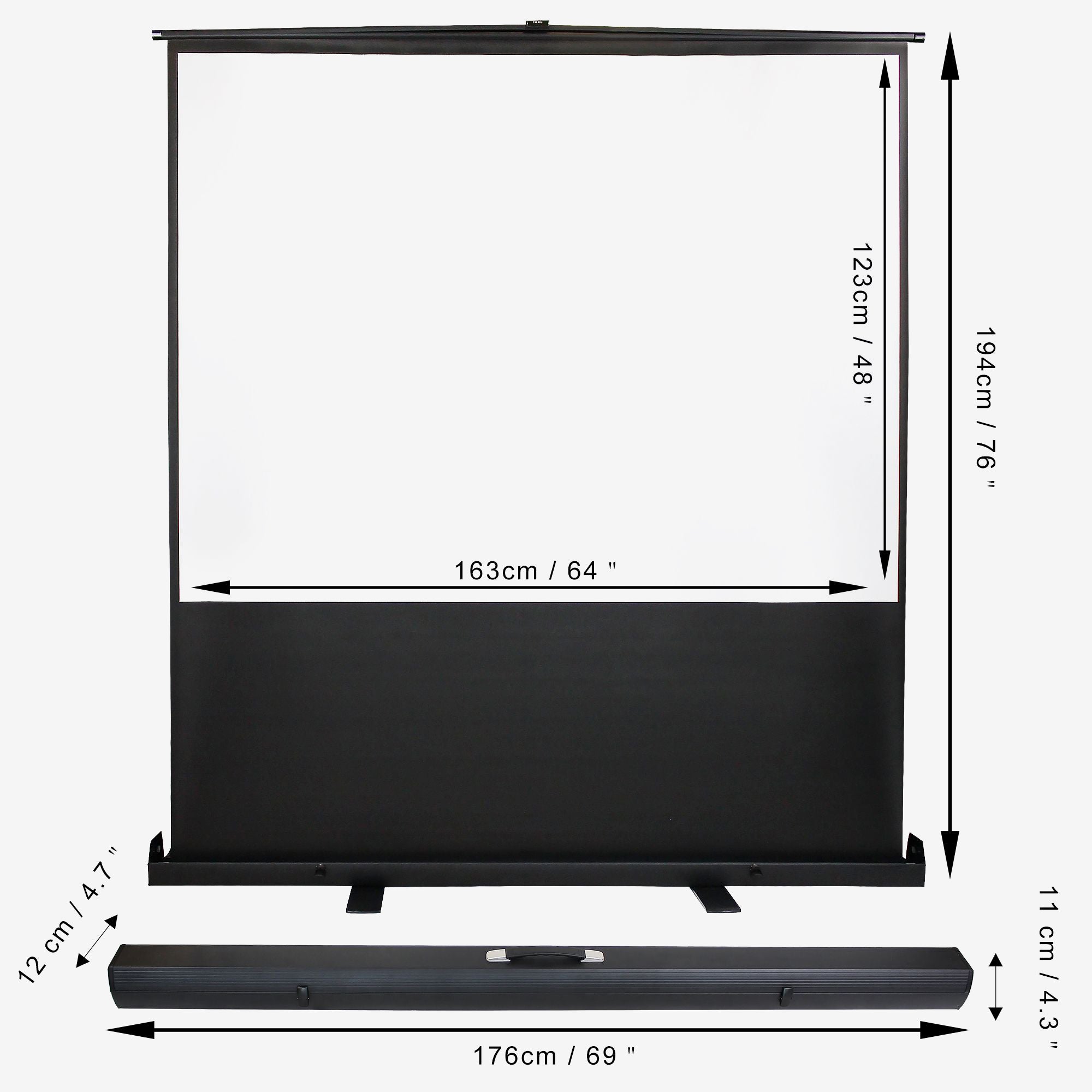 Floor-standing-Projection-Screen