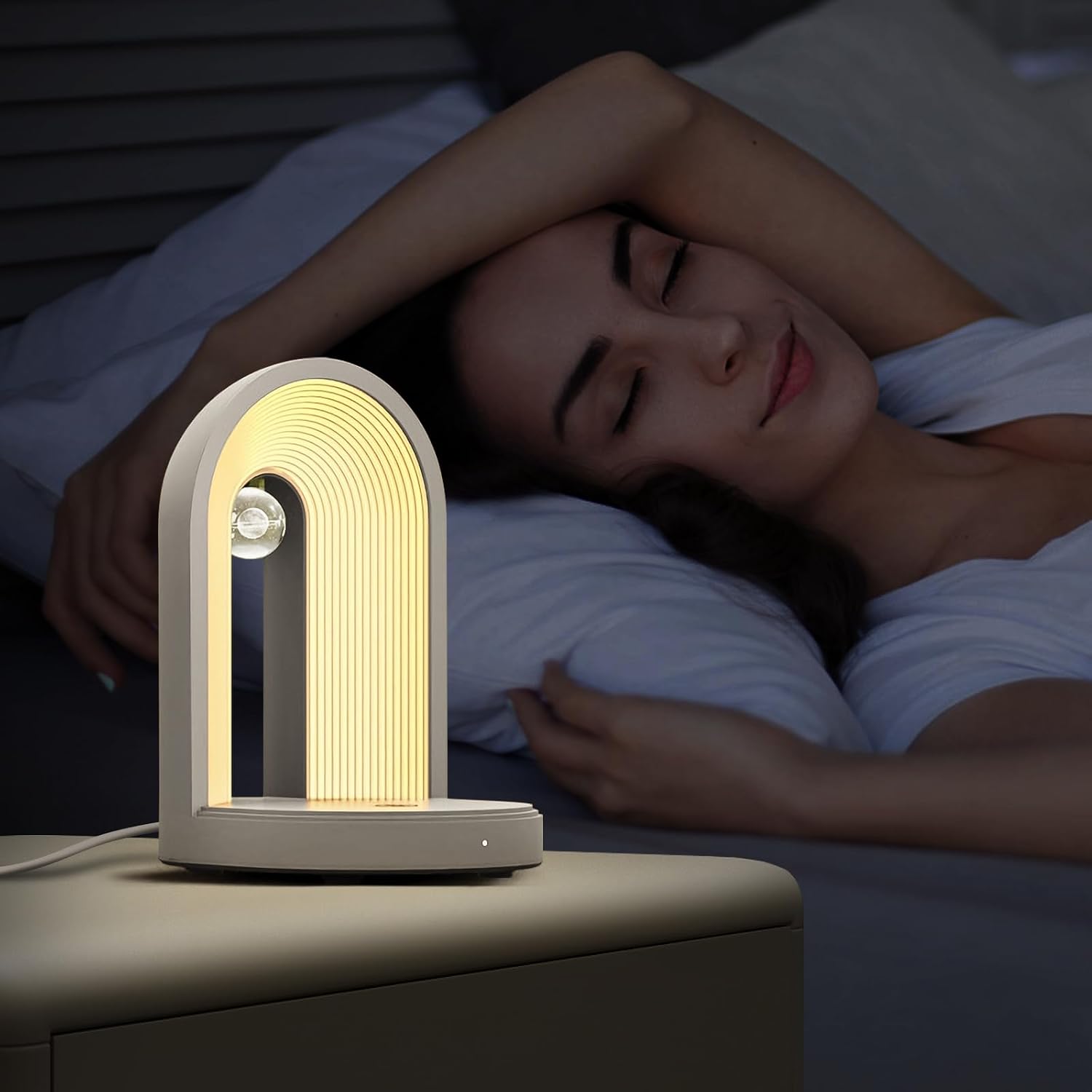 Lampe de chevet tactile — éclairez et rechargez — 7
