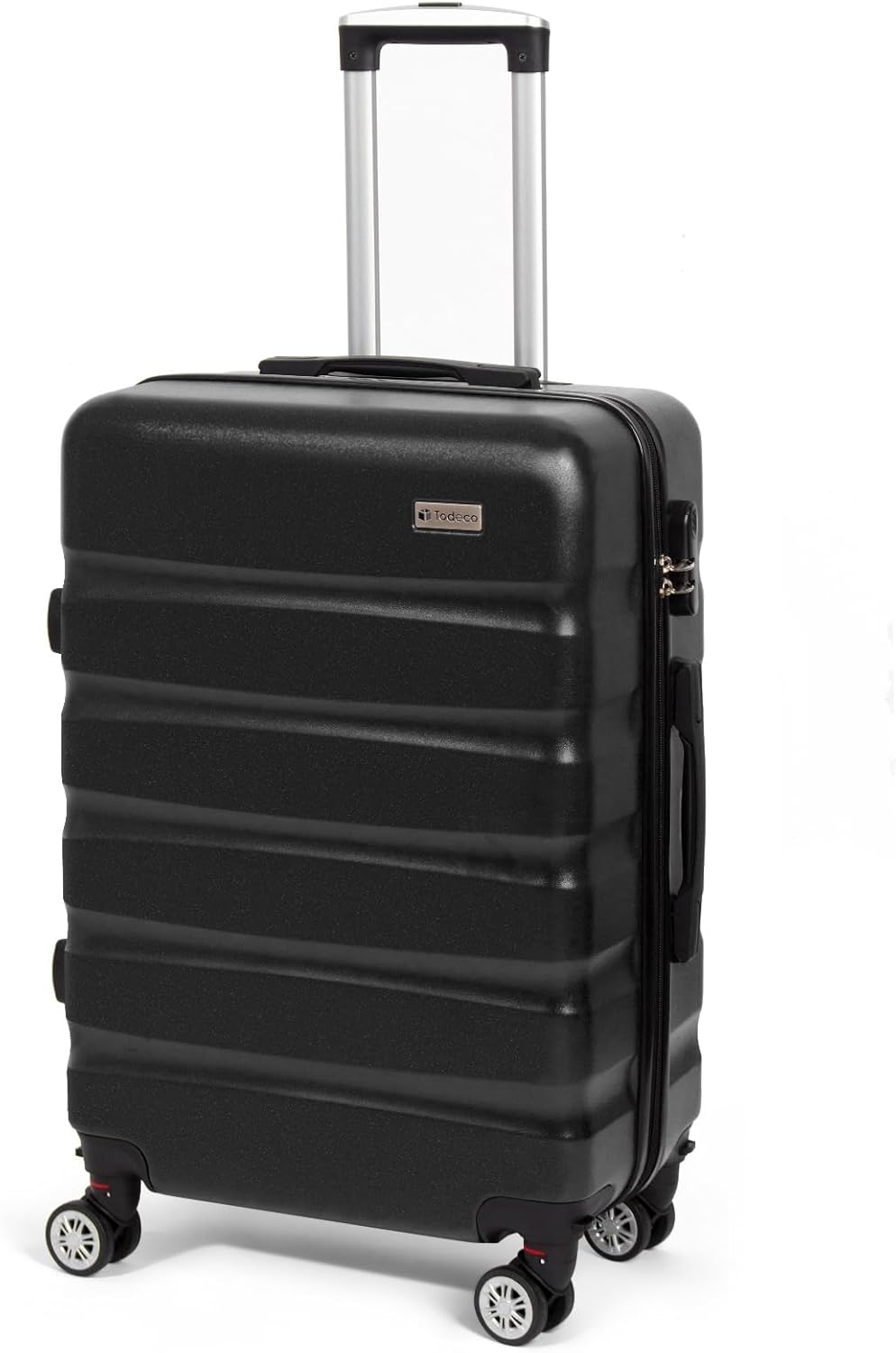 Valise rigide moyenne noire – 67 cm