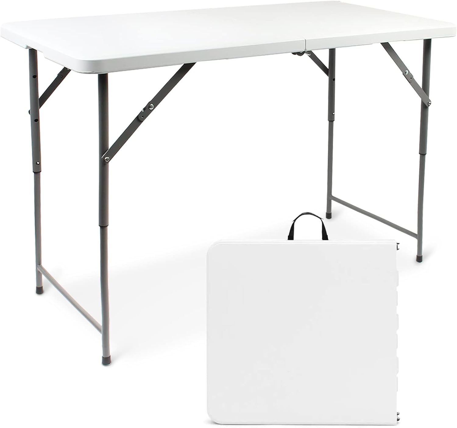 Table pliable 120 × 74 × 60 cm réglable