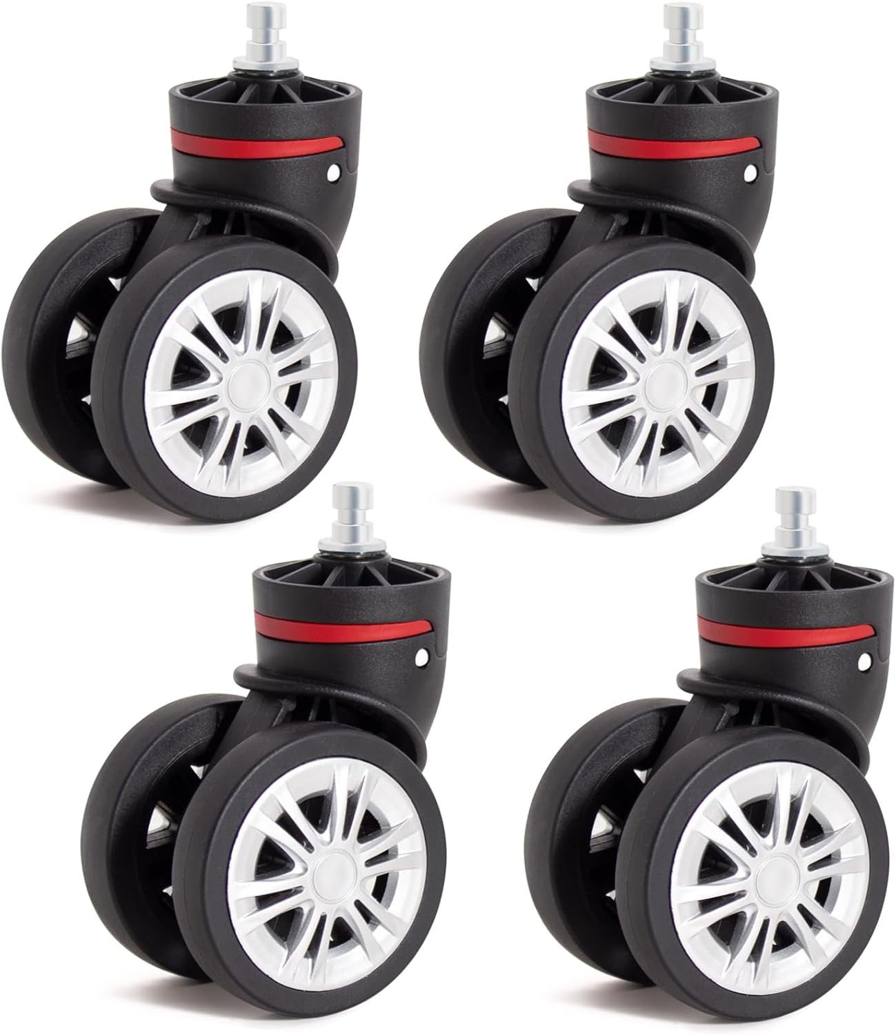4 roues de remplacement pour valise Todeco